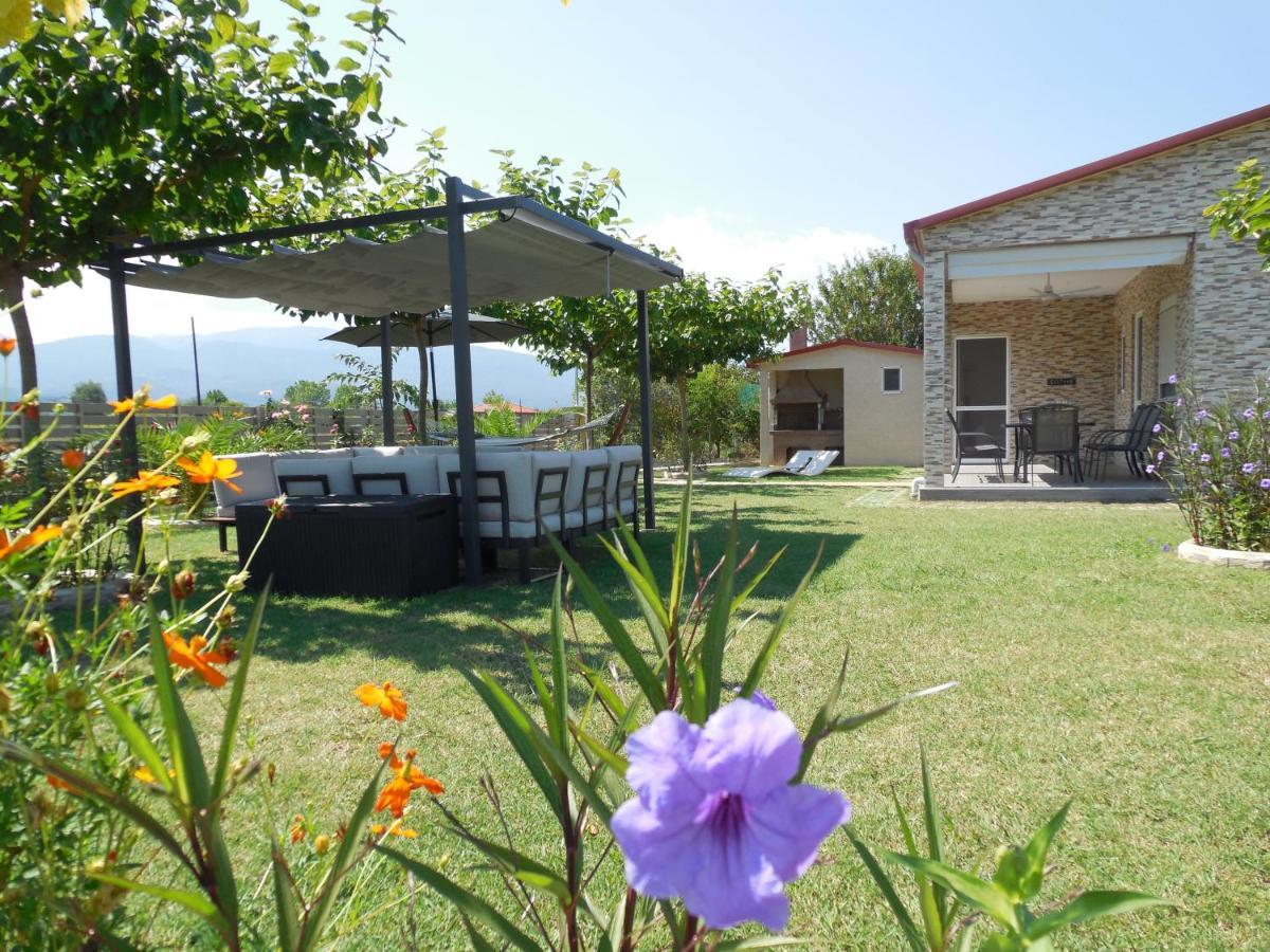 Costa Petra - Luxury Seaside Cottage With Garden - Vacation House For Families In Greece Nea Mesagkala Exterior photo